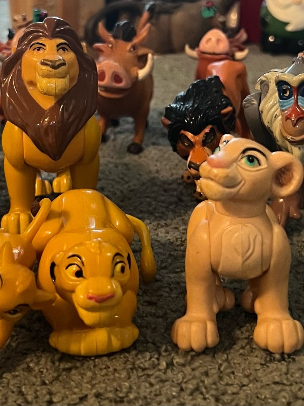 Vintage 1990-94 Lot 14 Lion King Characters Set